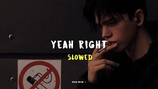 joji - yeah right slowed + reverb