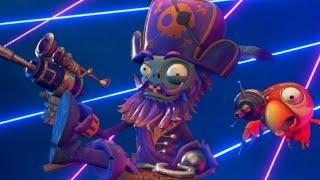 Purple Pirate Captain Deadbeard Costume - Plants vs Zombies Battle For Neighborville Turf Takeover