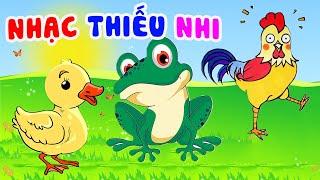 Nhạc Thiếu Nhi Vui Nhộn Hay Nhất  KÌA CHÚ ẾCH CON  CHÚ GÀ MƠ  CHÚ VỊT TƠ