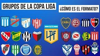 COPA LIGA AFA  LOS GRUPOS EL SORTEO Y EXPLICACIÓN DEL FORMATO