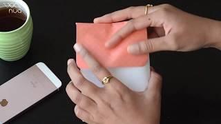 Unboxing Nua Sanitary Pads  Customisable Rash-free Leakage-proof