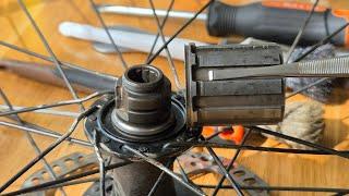 How to fixservice rear hub & freehub body.