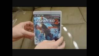 PS3 Uncharted 2 Unboxing