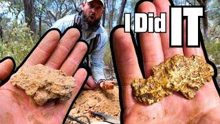 MONSTER MULTIPLE OUNCE GOLD NUGGET FOUND BY AUSTRALIAN PROSPECTOR IT FINALLY HAPPENED