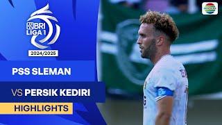 PSS Sleman VS Persik Kediri - Highlights  BRI Liga 1 202425