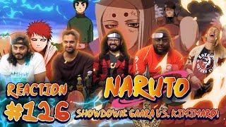 Naruto - Episode 126 Showdown Gaara vs Kimimaro - Group Reaction