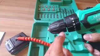 Unboxing#5 - Cordless NRT Pro 340 .... 600 ribuan dapat 20 item..???