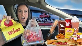 Driving Thru The FIRST Wawa Drive-Thru In Florida  Food Haul