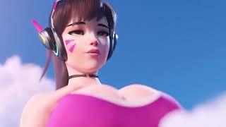 Giantess D.Va - Turbulence Giantess Animation