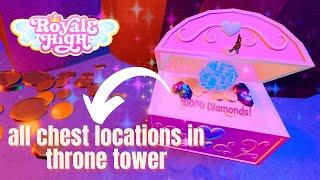 ALL CHESTS LOCATIONS IN ROYALE HIGH DUNGEON EASY GUIDE  ROYAL HIGH 2024 Roblox