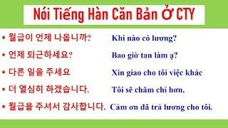 Tập 28-2 - 5000 CÂU TIẾNG HÀN THÔNG DỤNG TIẾNG HÀN GIAO TIẾP CĂN BẢN TRONG CTY  회사에서 쓰는 한국어 회화