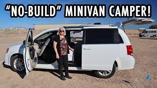 Fantastic No-Build Modular Minivan Camper Tour Dodge Grand Caravan