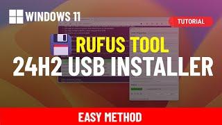  Windows 11 24H2 Use Rufus to create USB bootable offline installer