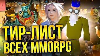 ТИРЛИСТ MMORPG ПО ВЕРСИИ CATHEY Лучшие и худшие ММОРПГ