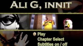 Ali G Innit 1999 - DVD Menu