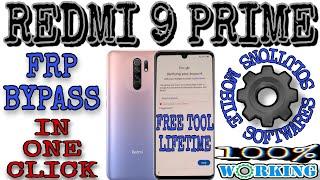 Redmi 9 Prime Frp Bypass  In one Click Free Tool  @mobilesoftwaressolutions4076