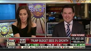 Edward Stringham on FBNam  Trump budget sees 3% growth