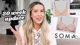 PREGNANCY UPDATE 20 WEEKS + BIG BRA SHOPPING  leighannvlogs