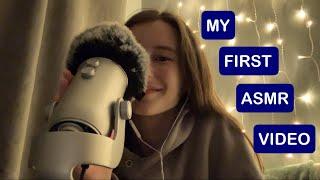 my first ASMR video……pls be nice I’m sensitive