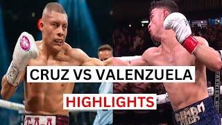 Isaac Cruz vs Jose Valenzuela Highlights & Knockouts