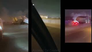 Fort Worth TX Pileup Footage ChronologicalSynced