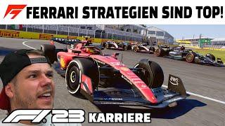 Ferrari sorgt mit Strategie für Verwirrung  F1 23 Mercedes KARRIERE #6 Kanada GP