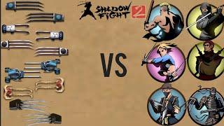 All Claws vs Lynx and Bodyguards Shadow Fight 2