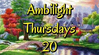 Ambilight Thursdays 20 #stampedcrossstitch #flosstube #pointdecroix #unboxing #stitchalong