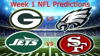 My NFL Week 1 Predictions