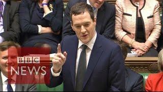 George Osborne U-turn over tax credits - BBC News