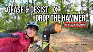 BLACK trail Cease and Desist into Drop the Hammer. Coler trail crew SENDING it