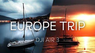 DJI Air 3 - Europe Trip 2024 Cinematic drone video