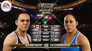 Alexis Davis vs Liz Carmouche - Full Fight - EA Sports UFC