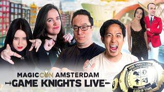 Game Knights Live Clash of the Titans w Ashlizzlle  MagicCon Amsterdam  MTG Commander EDH