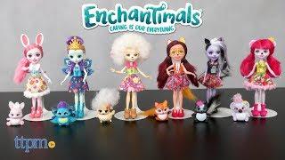 Enchantimals Patter Peacock Lorna Lamb Sage Skunk Felicity Fox Karina Koala and Bree Bunny