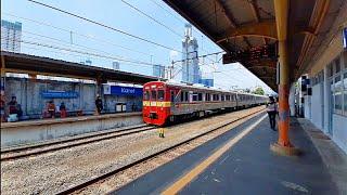 Thamrin Nine Dilihat Dari Stasiun Karet. Tokyu 8500 8610F 8Sf Berangkat stasiun Karet