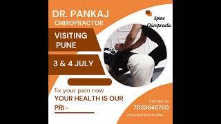 Dr. Pankaj Choudhary in Pune #ChiropractorinPune #chiropractictreatment