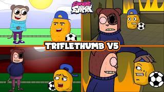 FNF TRIFLETHUMB V5  New Cutscene  Singing Nugget █ Friday Night Funkin █