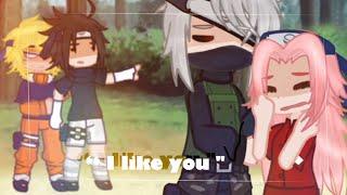  I like you.    Sasusaku  ft. Naruto  Sasuke  Sakura  Kakashi.  Meme