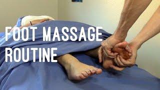 Massage Tutorial Deep tissue foot massage techniques