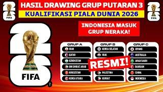 RESMI Hasil Drawing Kualifikasi Piala Dunia Putaran 3 - Jadwal Kualifikasi Piala Dunia 2026