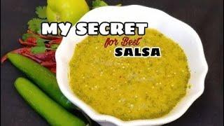 MY SECRET For BEST SALSA VERDE  TOMATILLO Salsa Taquera 