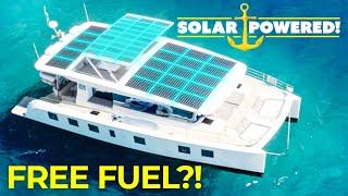 The 100% Solar Powered Sun Ship That NEVER Needs Charging