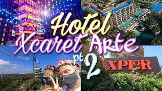 HOTEL XCARET ARTE RESORT WALKTHROUGH RESTAURANTS & ACTIVITIES  PART 2