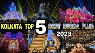 Kolkata Top 5 Best Durga Puja Pandal  2023  Dont Miss  Debdut YouTube