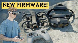 DJI Avata 2 FW Update Works with Goggles2  4K 100fps & More