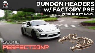 981 Cayman GT4 w Dundon Headers Sound Check