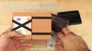 Magic Wallet - Die magische Geldbörse  Geld einstecken im Handumdrehen  DEUTSCH