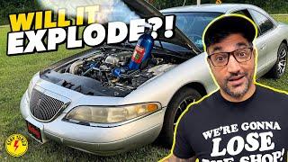 CRAMMING A Bunch Of NITROUS Into My 600 HORSEPOWER TURBO Lincoln