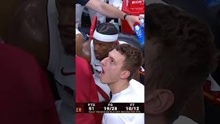 Nikola Jovics HILARIOUS Reaction To Jimmy Butlers Game 4 Statline    #shorts